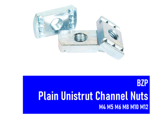 Channel nuts unistrut plain - nuts,