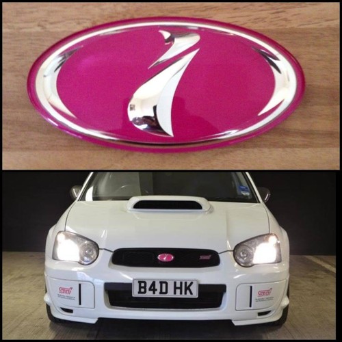 Subaru impreza pink sti - subaru, i