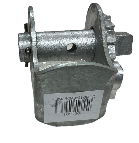 Galvanised ratchet strainer - galvanised,