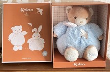 Kaloo Chubby Bear, Blue, 17cm