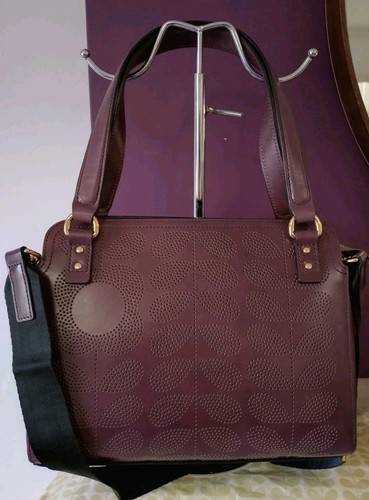 Orla kiely medium burgundy - medium,
