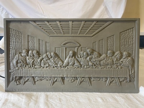 Cast metal last supper - metal,