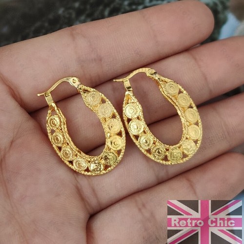Creole hoops filigree oval - creole,