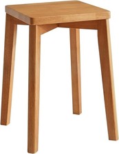 Aibiju Square Wooden Stool