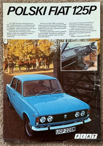 Polski fiat 125p car sales - polski,