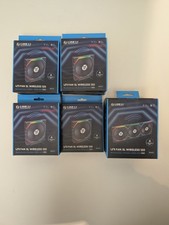 Lian Li SL120 Wireless 120mm RGB fans - 6 Reverse & 4 Regular - Perfect