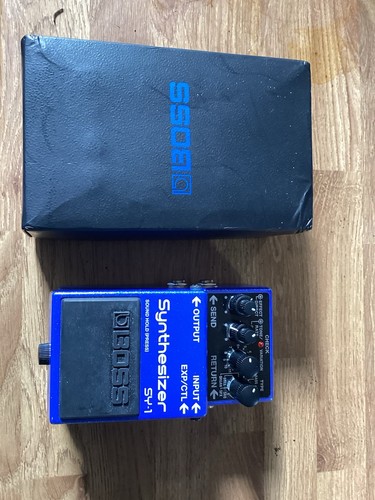 Boss synthesizer pedal - boss,