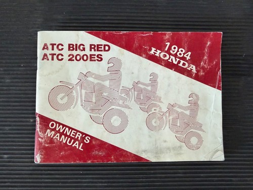Original 1984 honda - honda, atc200es