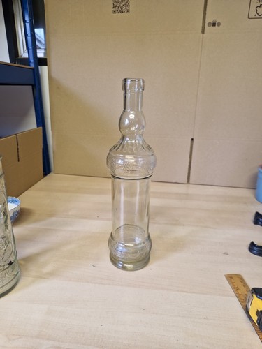 Vintage clear glass - vintage, bottle