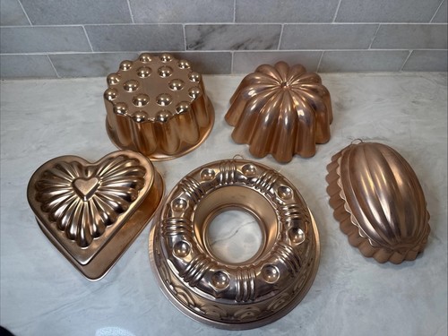 Lot vintage copper - of, tin