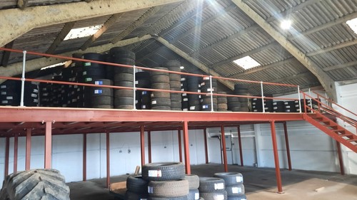 Brand new mezzanine floor - brand,