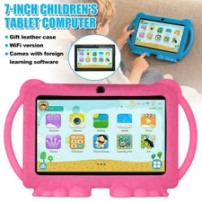 2025 Kids Tablet 7 Inch, Android, 4GB+64GB Storage, Bundle, WIFI, Free Case NEW