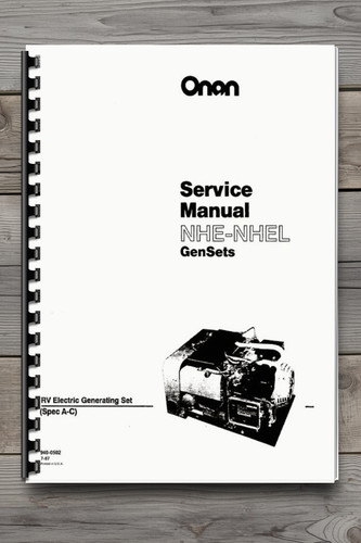 Onan nhe nhel - onan, generator