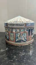 Churchills Of London Carousel, Chocolate Coated Caramel Vintage Tin 1996. Empty.