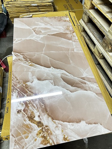 Sqm onyx pink - pink, marble