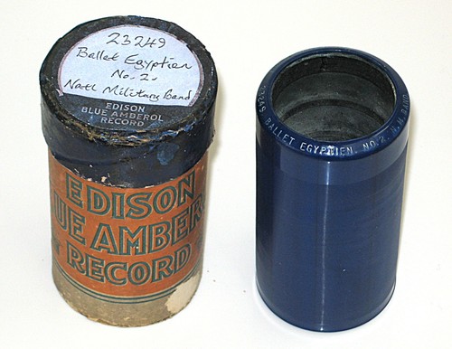 Edison blue amberol phonograph - edison,
