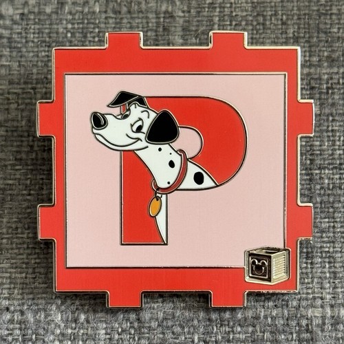 Disney alphabet block p - disney, a-2-z