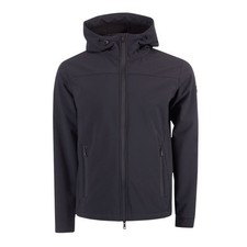 Paul & Shark 11312350 Black Soft Shell Jacket Size XL Very Good Condition