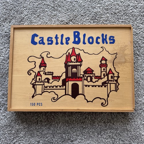 Vintage 1980s wooden - vintage, castle