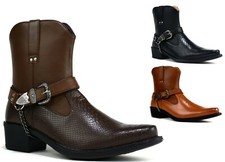 Mens COWBOY Boots WESTERN