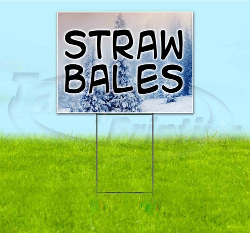 Straw bales 18x24 yard - 18x24,