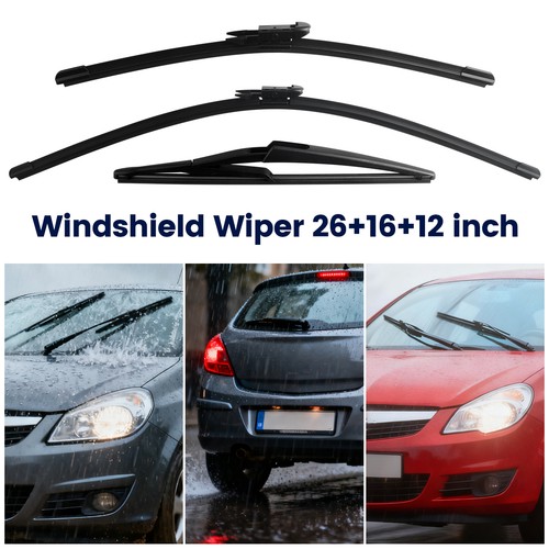 Front rear windscreen wiper - rear,
