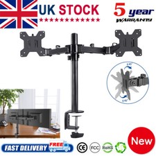 Double Twin Arm Desk Mount