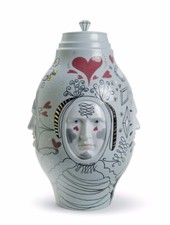 Lladró Porcelain - Conversation Vase Limited Edition Jaime Hayon Lladro