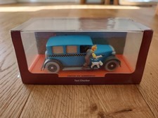 Tintin In America Diecast  Car Taxi Checker New Sealed 2012