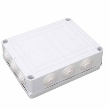 Electrical Junction Box ABS 255x200x80mm IP65 Waterproof Plastic Enclosure W XG5