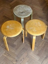 Set Of 3-Alvar Aalto Stool