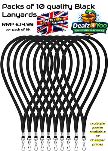 10x black lanyard - 10x,