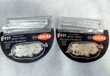 8 NEW Vintage IDEAL Acme ALUMINUM Metal POTATO Spud BAKERS Spikes BAKING Nails