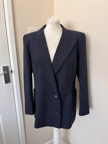 Alexon vintage navy double - alexon,
