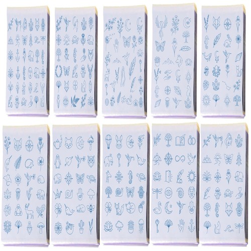 Pre printed tattoo stencils - pre-printed,