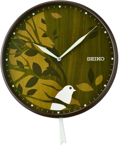 Seiko pendulum wall clock with - pendulum,