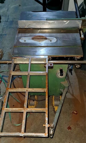 Wadkin bursgreen table saw - table, 3