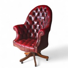 Vintage Oxblood Red Leather