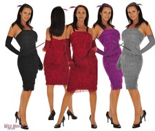 Ladies Charleston Flapper Dress 1920s