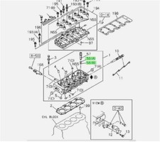 Isuzu Trooper 3.0, 4JX1, Genuine Injector Sleeve Seal Kit 8972407970 9095661190