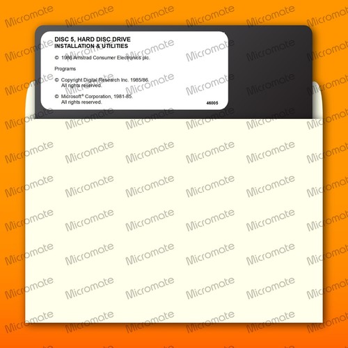 Amstrad 1512 1640 hard - hard, disk