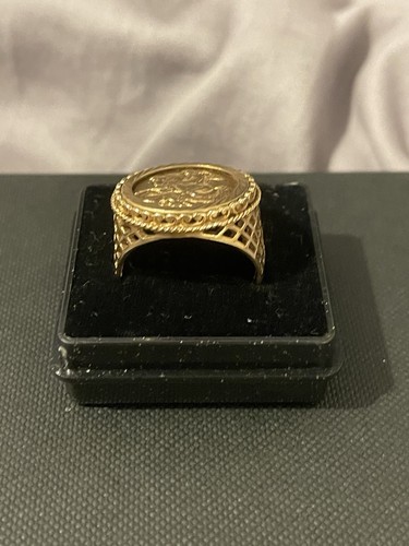 9ct gold sovereign - , style