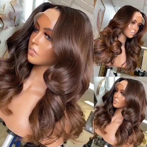 Chocolate brown colored body - colored,