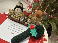 Under the mistletoe Willy warmer~A Heather For Your Peter ~ Mistletoe Motif 