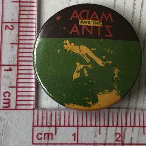 Vintage adam the ants pin - the,