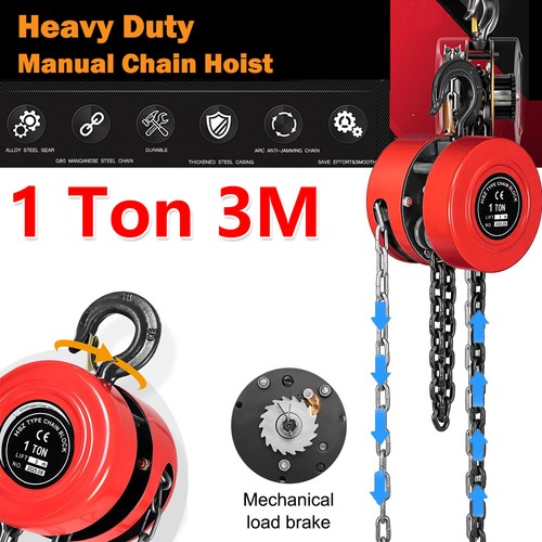 1ton chain hoist block winch - 1ton,