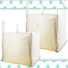 10 x 1 Ton  Bulk Bag Builders Rubble Sack FIBC  Tonne Jumbo Waste Storage 