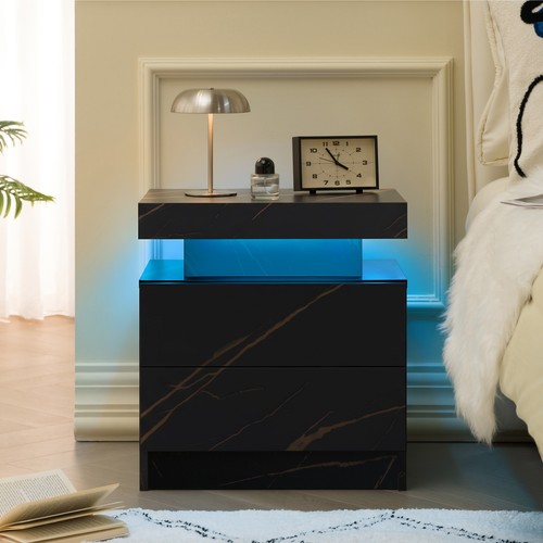 Led bedside table drawer - led,