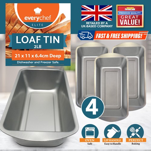 4pk 2lb loaf tin - loaf, x