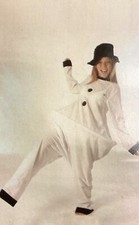 Adults Fat Snowman Costume One Size Cheap Easy Costume Bodysuit Christmas Fun